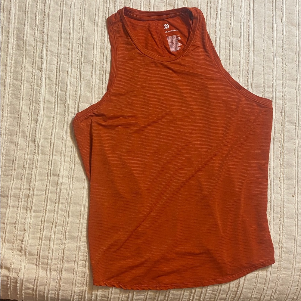 All in Motion Rust Tank Top